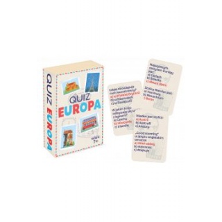 QUIZ EUROPA MINI, Edukacyjne, Gry
