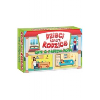 DZIECI KONTRA RODZICE QUIZ O NASZYM DOMU, Edukacyjne, Gry