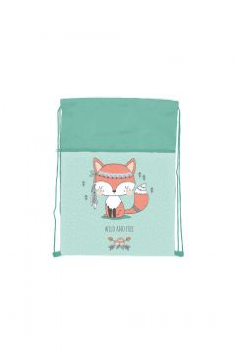 WOREK NA OBUWIE FOX 30 X 39 CM, Worki, Tekstylia