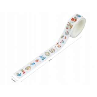MESHU TAŚMA DEKORACYJNA "CUTE TOYS" 1,5cmx3m., Dekoracyjne, Taśmy
