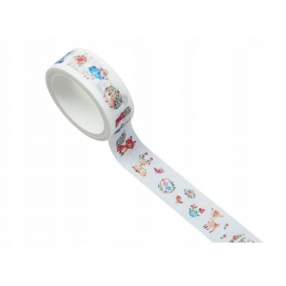 MESHU TAŚMA DEKORACYJNA "CUTE TOYS" 1,5cmx3m., Dekoracyjne, Taśmy