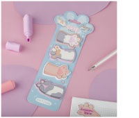 MESHU ZESTAW KART.SAMOPRZ.I ZAKŁADEK "CUTE PAWS", Karteczki samoprzylepne, Galanteria papiernicza