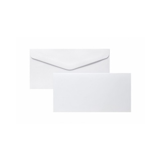 BAZA DO KARTEK, KARNET I KOPERTA DL GŁ.BIAŁY 5szt., Papiery specjalne, Papier