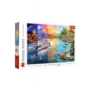 Puzzle 1000 - Rejs po rzece !!, 1000 elementów, Puzzle