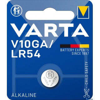 BATERIA VARTA 10GA LR54, Baterie, akumulatory i ładowarki, Urządzenia biurowe