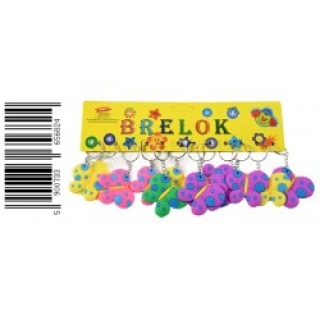 D43123 / BRELOK MOTYL 6824, Breloki, Zabawki