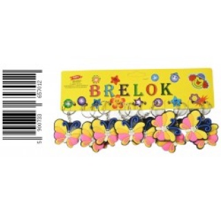 D43145 / BRELOK MOTYL 7012, Breloki, Zabawki