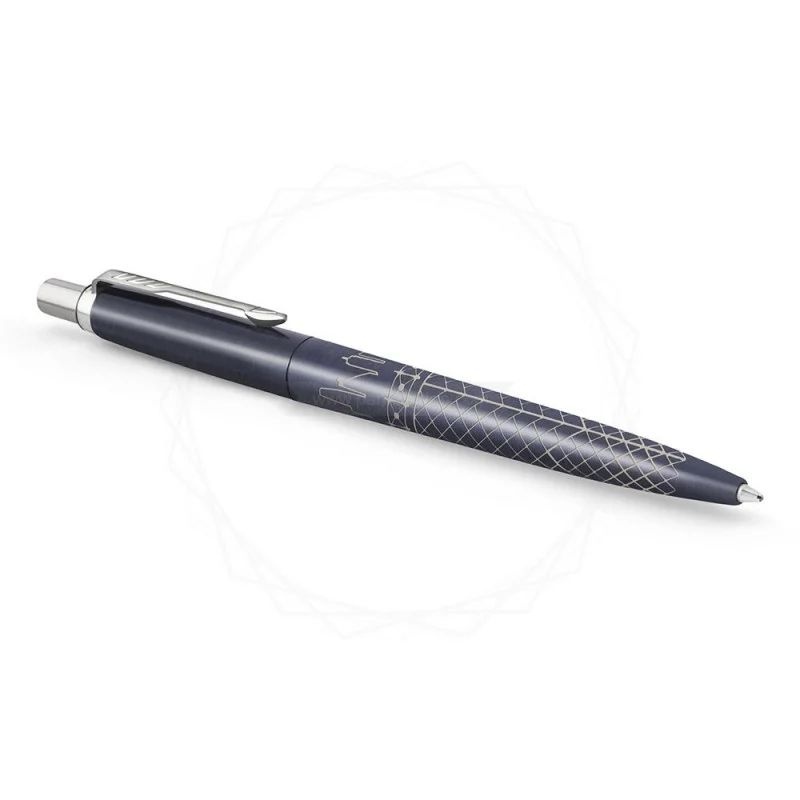 Długopis Parker Jotter Global Icons CT BP M BLU GB, Długopisy automatyczne, Art. do pisania i korygowania