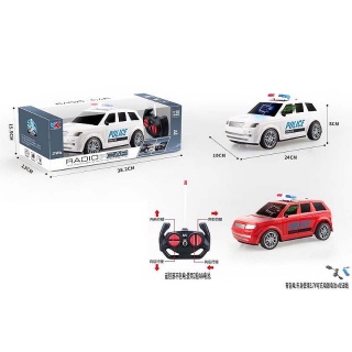 AUTO POLICJA NA RADIO Z ŁAD. 4043, Pojazdy, Zabawki