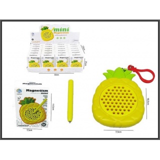 TABLICA MAGNETYCZNA ANANAS YM-3 9763, Kreatywne, Zabawki