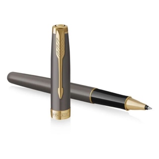 Pióro kulkowe Parker Sonnet Grey GT RB F.BLK GB, Pióra kulkowe, Art. do pisania i korygowania