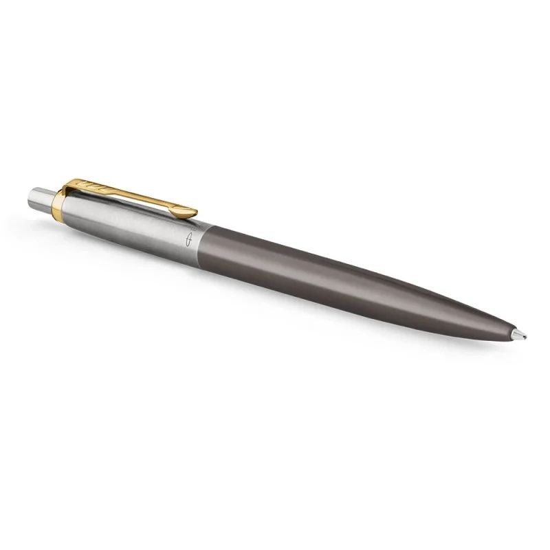 Długopis Parker Jotter Grey GT BP M BLU GB, Długopisy automatyczne, Art. do pisania i korygowania
