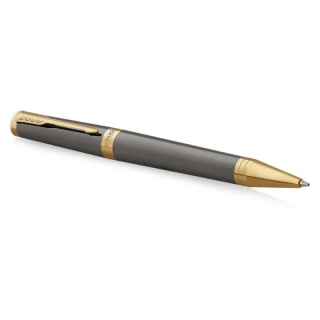 Długopis Parker Ingenuity Grey GT BP M.BLK GB, Długopisy automatyczne, Art. do pisania i korygowania