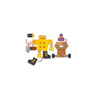 GRA ROBOTY SZNUROWANKA PL 4366, Edukacyjne, Gry