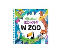 Raz, dwa, trzy – szukam! W zoo. Zabawa w chowanego, Edukacyjne, Książeczki