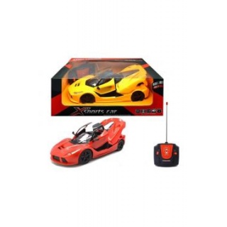 Auto R/C 1:16 27x11x6cm 2 kol światło window box, Pojazdy, Zabawki