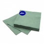 Napkins AHA, 3-layer, folding 1/4, 33x33cm, 20 pcs, green