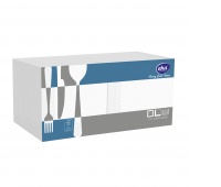 Napkins AFH AHA, 1-layer, folding 1/4, 33x33 cm, 500 pcs, white