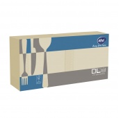 Napkins AFH AHA, 2-layer, folding 1/4, 33x33cm, 250 pcs, champange