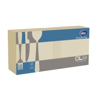 Napkins AFH AHA, 2-layer, folding 1/4, 33x33cm, 250 pcs, champange