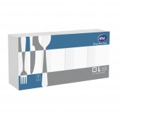 Napkins AFH AHA, 2-layer, folding 1/8, 40x40cm, 250 pcs, white