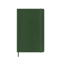 Daily calendar MOLESKINE 2025, 12M, L, softcover, 13x21cm, myrtle green