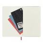 Daily calendar MOLESKINE 2025, 12M, L, softcover, 13x21cm, scarlet red