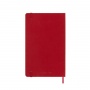 Daily calendar MOLESKINE 2025, 12M, L, hardcover, 13x21cm, scarlet red