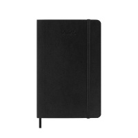 Daily calendar MOLESKINE 2025, 12M, P, softcover, 9x14cm, black