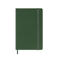 Daily calendar MOLESKINE 2025, 12M, P, hardcover, 9x14cm, myrtle green