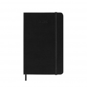 Daily calendar MOLESKINE 2025, 12M, P, hardcover, 9x14cm, black