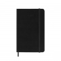 Daily calendar MOLESKINE 2025, 12M, P, hardcover, 9x14cm, black