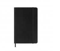 Monthly calendar MOLESKINE 2025, 12M, P, softcover, 9x14cm, black