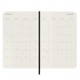 Monthly calendar MOLESKINE 2025, 12M, P, softcover, 9x14cm, black