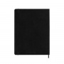 Monthly calendar MOLESKINE 2025, 12M, XL, softcover, 19x25cm, black