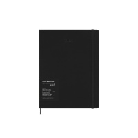 Calendar MOLESKINE Pro Smart 2025, 12M, XL, hardcover, 19x25cm, black