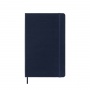 Weekly calendar MOLESKINE 2024/25, 18M, L, hardcover, 13x21cm, sapphire blue