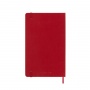 Weekly calendar MOLESKINE 2024/25, 18M, L, hardcover, 13x21cm, scarlet red