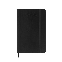 Weekly calendar MOLESKINE 2024/25, 18M, P, softcover, 9x14cm, black