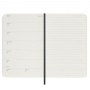 Weekly calendar MOLESKINE 2024/25, 18M, P, softcover, 9x14cm, black