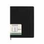 Weekly calendar MOLESKINE 2024/25, 18M, XL, softcover, 19x25cm, black