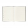 Weekly calendar MOLESKINE 2024/25, 18M, XL, hardcover, 19x25cm, black