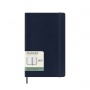 Weekly calendar MOLESKINE 2025, 12M, L, softcover, 13x21cm, sapphire blue