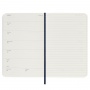 Weekly calendar MOLESKINE 2025, 12M, P, softcover, 9x14cm, sapphire blue