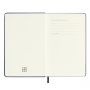 Weekly calendar MOLESKINE 2025, 12M, P, hardcover, 9x14cm, sapphire blue