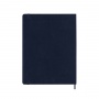 Weekly calendar MOLESKINE 2025, 12M, XL, softcover, 19x25cm, sapphire blue