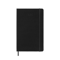 Weekly verticale calendar MOLESKINE 2025, 12M, L, hardcover, 13x21cm, black