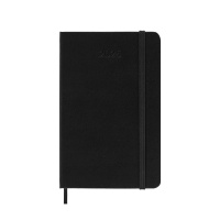 Weekly verticale calendar MOLESKINE 2025, 12M, P, hardcover, 9x14cm, black