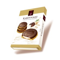 Kardynałki zabajone TAGO, w polewie, 180g, Ciastka, Artykuły spożywcze