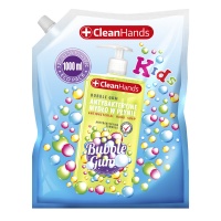 Antibacterial liquid soap CLEAN HANDS, bubble gum, stock, 1000ml